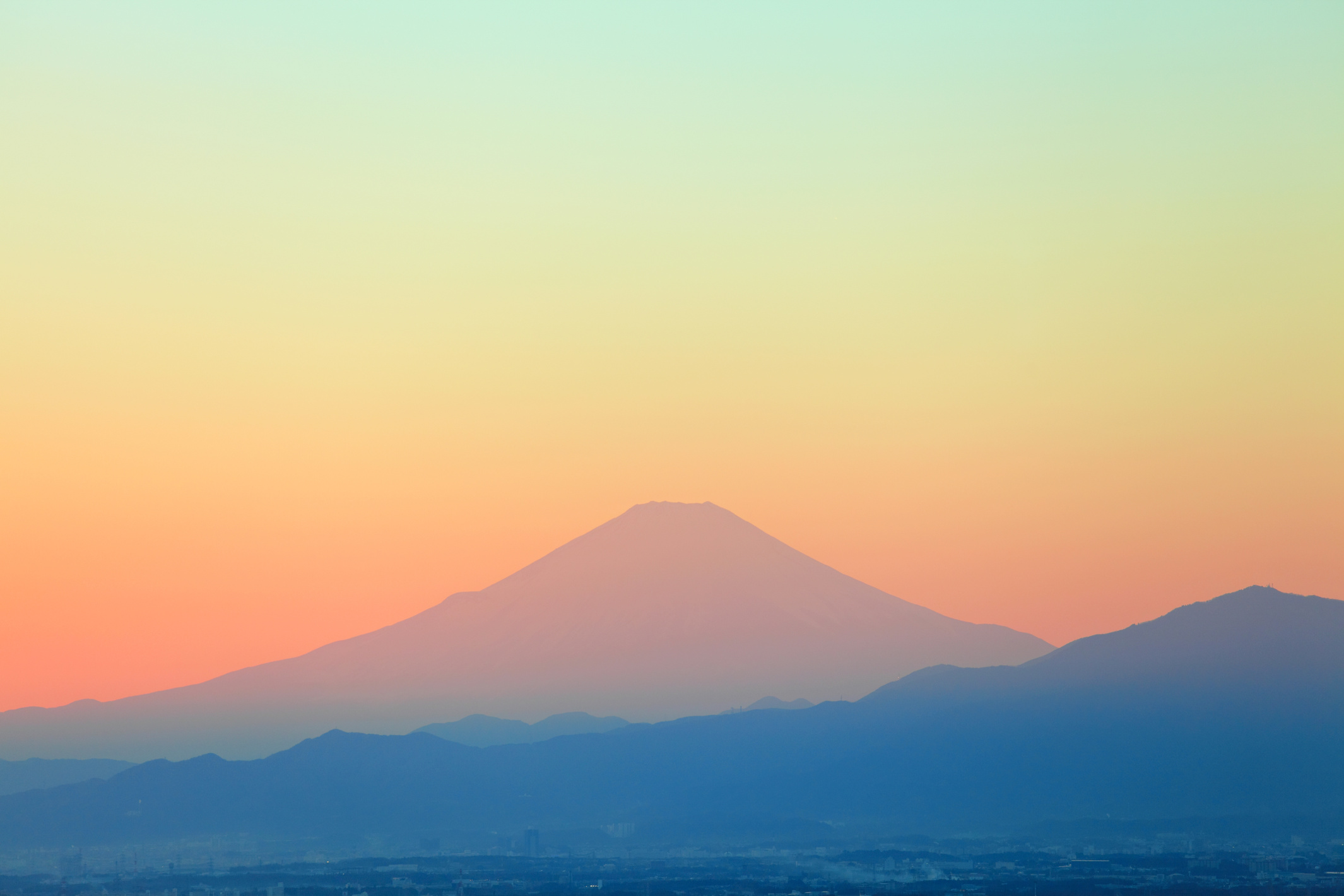 Mount Fuji Sunset